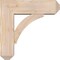 Ekena Millwork Thorton Craftsman Smooth Bracket w/ Offset Brace, Douglas Fir, 7 1/2"W x 24"D x 24"H BKT0806X24X24THR04SDF - alternate 3